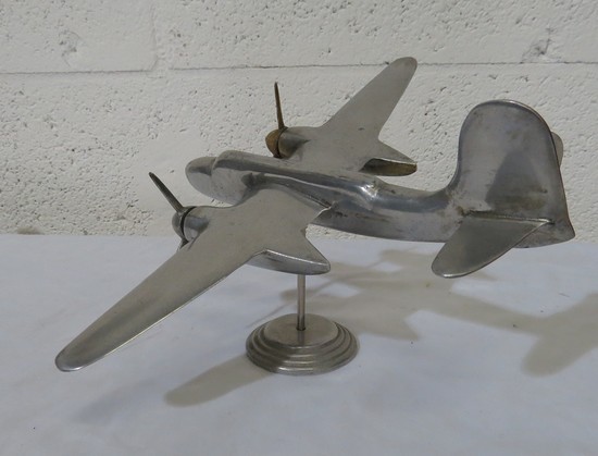 Cast Aluminum Airplane Model